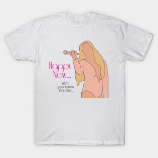 Mariah Carey Happy New Year Performance Meme T-Shirt